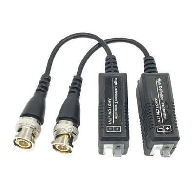 CAT5e CAT6에서 카메라 밸크 단일 채널 수동 BNC 비디오 발런 트랜시버 어댑터