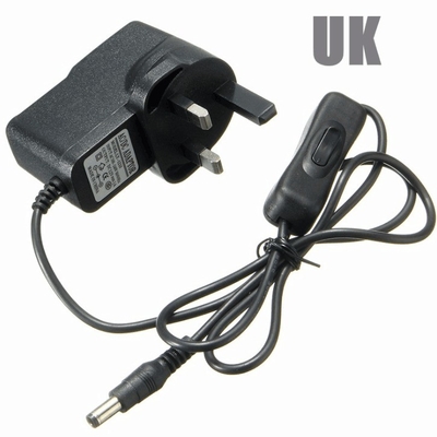 12V 1A 1000ma 2A 3A 전원 공급 어댑터 LED 스트립 켜고 끄는 스위치 및 내구성 설계