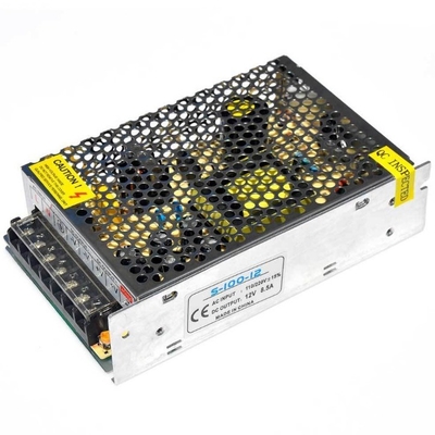 350w 7.2v 18v S-100-24 LED 조명 및 전류 5A를 위한 프로그래밍 가능한 전원 공급