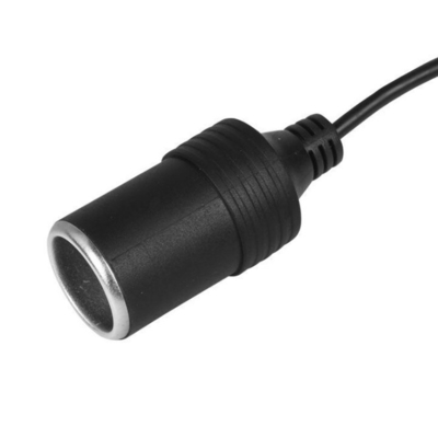 5V ~ 12V USB 자동차 담배 라이터 소켓 여성 변환기 어댑터 검은 PVC 디자인