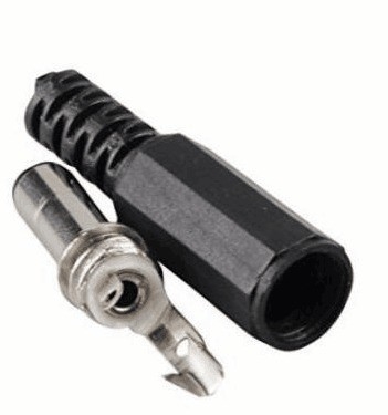 남성 단말기 DC 커넥터 5.5x2.1mm DC 전원 플러그 잭을 위한 솔더 어댑터