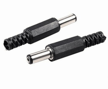 남성 단말기 DC 커넥터 5.5x2.1mm DC 전원 플러그 잭을 위한 솔더 어댑터