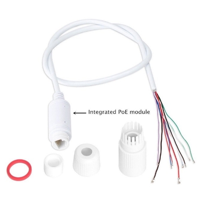 72g ABS 플라스틱 방수 POE 주입기 스플리터 케이블 12V CCTV IP 카메라 무선 AP NVR