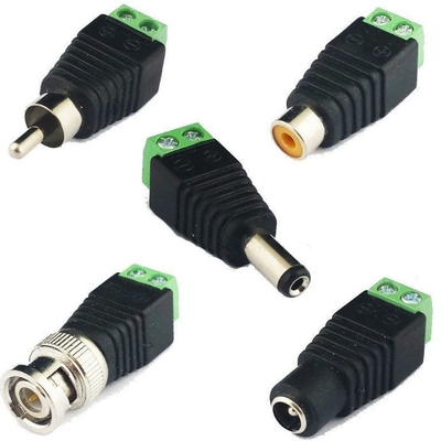 CE 인증 코아시어 CAT5에서 코아시어 BNC 커넥터로 가능한 와이어 연결
