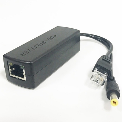 48V 12V IEEE 802.3af 컴플라이언트 액티브 POE 스플리터 어댑터 CCTV 205mm 와이어 길이