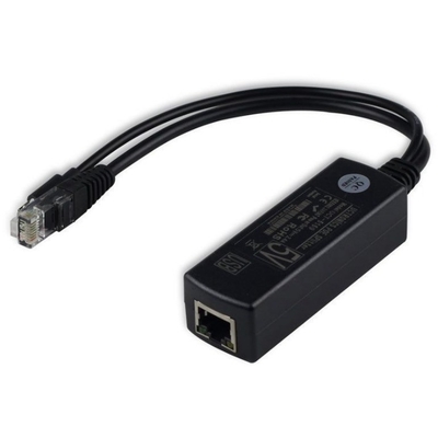 48V ~ 5V 2.4A PoE 스플리터 ABS 이더넷 모듈