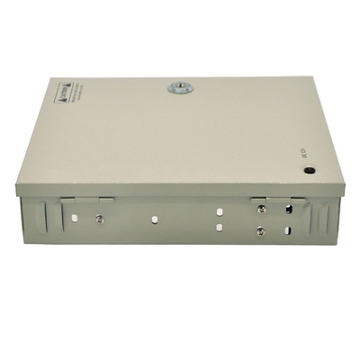 120W 9CH 12V 10A 출력 전류 CCTV 공간 절약용 복수 출력 전원 공급 상자