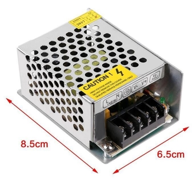 컴팩트 24W 12V 2A 스위칭 전원 공급 장치 출력 주파수 50/60Hz 효율 82%
