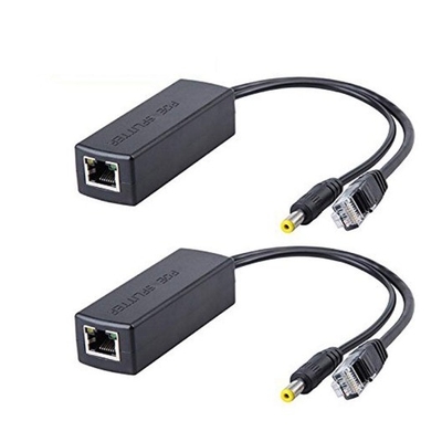 홈 보안 액티브 POE 스플리터 48V에서 12V 1A-2A 이더넷 모듈과 함께 IEEE802.3af