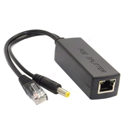 48V ~ 12V 5V 2.4A CCTV IP 카메라용 액티브 PoE 스플리터