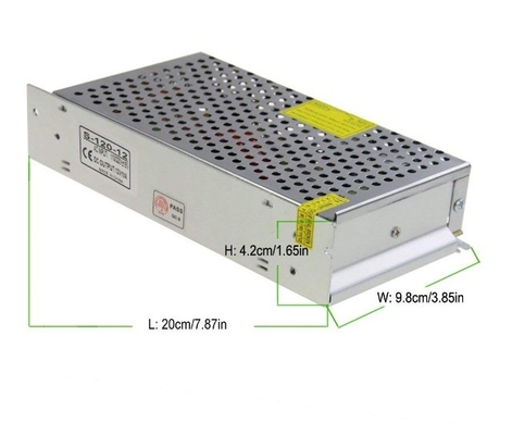 120v 입력 전압 S-120-12 AC 110V/220V에서 DC 변환기 드라이버로 전환 12V 10A 120W 전원 공급 장치 어댑터
