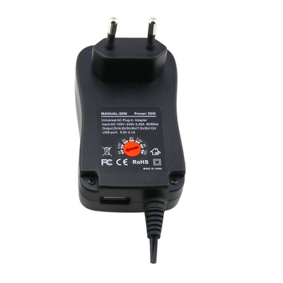 100-240V AC 50/60Hz 입력 3V-12V 조절식 어댑터 범용 전원 공급 트랜스포머