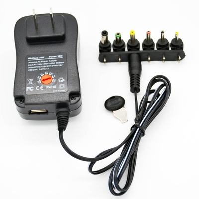 100-240V AC 50/60Hz 입력 3V-12V 조절식 어댑터 범용 전원 공급 트랜스포머