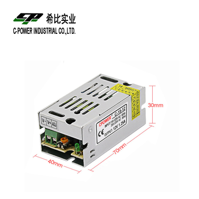 일정한 전압 15w 패셔널 전원 공급 장치 12v DC 전력 분배 장치