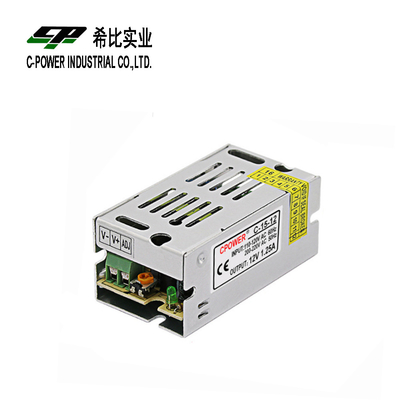 일정한 전압 15w 패셔널 전원 공급 장치 12v DC 전력 분배 장치