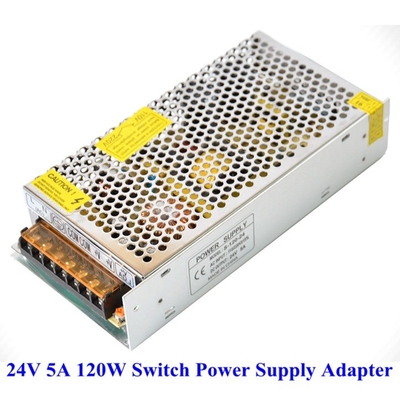 120W 일정한 전압 전환 모드 전원 공급 DC 24v 5amp LED 램프에 저렴한 가격
