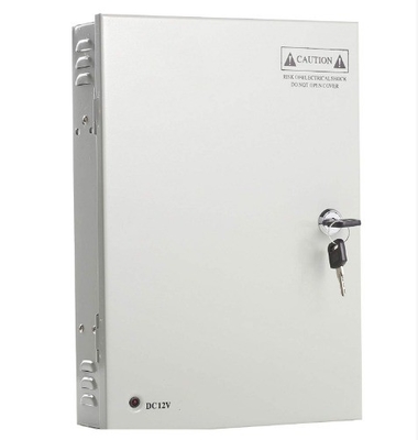 12V DC 30A 18CH 스위치 박스 및 초동 보호로 CCTV 전원 공급을 확보