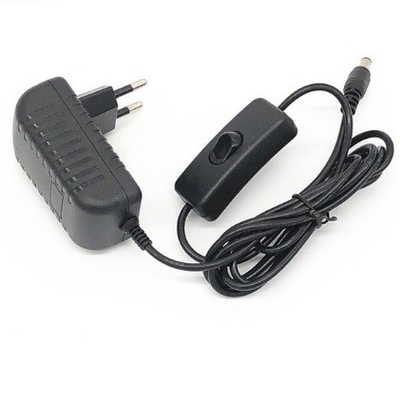 플러그 인 EU 플러그 어댑터 AC 100-240V DC 12V 2A 24w 전원 어댑터 ON/OFF 스위치