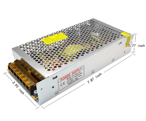 120W DC 12V 10A CCTV 또는 LED 보호 과부하 과전압 스위치 전원 공급