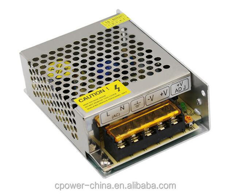 일정한 전압 25W 5V DC 전원 공급 장치 LED 조명 니스 110V/220V AC 입력