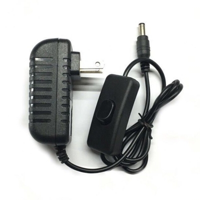 AC100-240V 입력 DC 전원 어댑터 켜기 / 끄기 스위치 출력 DC 12V 1A 1.5 2A 컴팩트