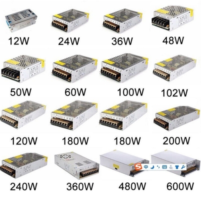 입력 전압 110V C 전력 큰 전력 24V 30A 720W DC 출력 CCTV LED 전력 공급
