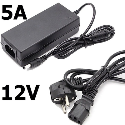 AC100-240V DC 12V 입력 C 전원 12V 5A 노트북 전원 어댑터 CE 인증 검정