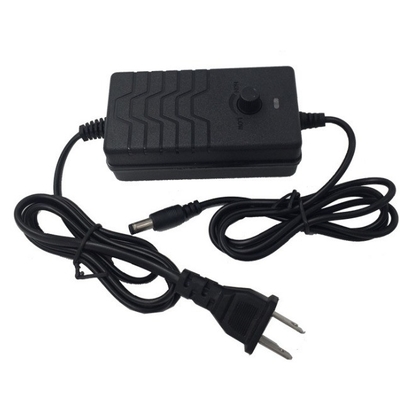 24V-36V 24W 검은 색 조정 가능한 전압 어댑터 C-Power로 연결된 플러그와 함께