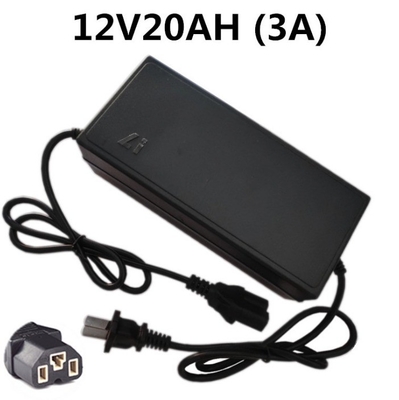 전기장치 C-Power 12v 3a 20AH 전자 자전거용 지능형 납산 배터리 충전기