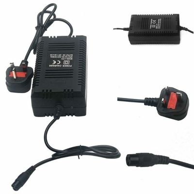 콤팩트 24V 출력 배터리 충전기 24v 6ah 해상 스쿠터 블랙 저렴한 가격 0.35Kg