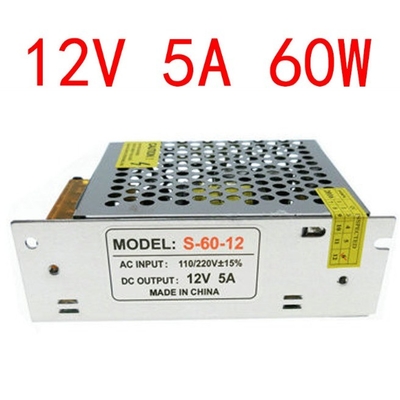 C-Power의 5A 12v SMPS와 알루미늄 합금 출력 전류로 전원 공급을 업그레이드