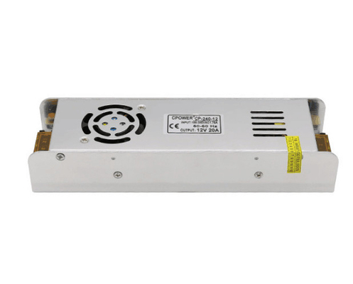 240w 20a 단형 전원 공급 장치 24v 단일 출력 유형 및 AC110V/220V 입력 전압