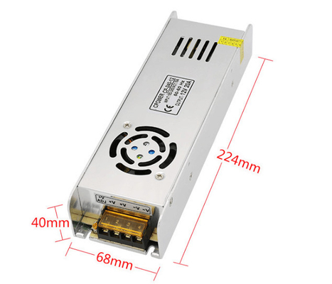 240w 20a 단형 전원 공급 장치 24v 단일 출력 유형 및 AC110V/220V 입력 전압