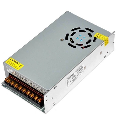 효율성 82% 220V/110VAC 입력 전압 S-250-24 DC 전원 공급 장치 팬 24V 24V 10A 250W