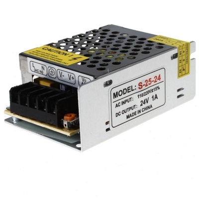 24w 25w C-Power 110v 220v ac dc 24v 단발 출력 전원 공급 장치 오버템프 보호