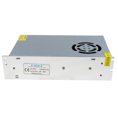 은 알루미늄 셸 C-Power 40A 스위치 전원 공급 110V/220V 5V DC 은